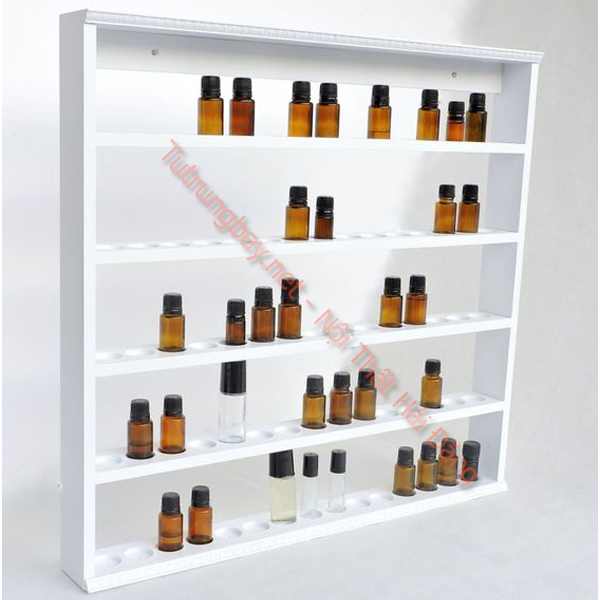 Kệ Gỗ Trắng Treo Tường Giá Xưởng 3 Tu trung bay nuoc hoa