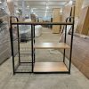Kệ Lò Vi Sóng Khung Sắt Màu Đen Hiện Đại 2 Kệ lò vi sóng