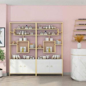 Trang Chủ 60 Tủ kệ trưng bày mỹ phẩm thiết kế đa tầng